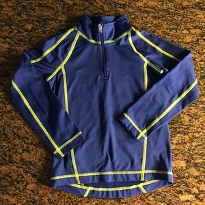 Kids LLBean Expedition Weight 1/4 ZIP Base Layer